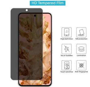 Privacy Tempered Glass Screen Protector Film CoverFor Google Pixel 8 / 8a / 8Pro - Picture 1 of 11