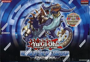 YUGIOH REGNO DEL MARE IMPERATORE 1A EDIZIONE SCATOLA MAZZO STRUTTURA CARTE ESPLOSIVE - Foto 1 di 2