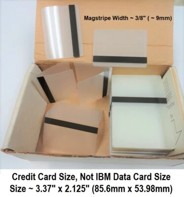 25 x бабочка ламинирования мешок - 10 мил с Hi Co Magstripe, размер кредитной карты - Изображение 1 из 4