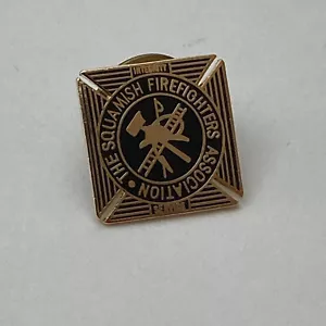 5/8" Squamish Firefighters Association Lapel Pin (bent pin) - Picture 1 of 4