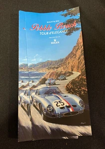 2022 Pebble Beach Concours d'Elegance Tour Teilnehmerführer Angebote NEU - Bild 1 von 3