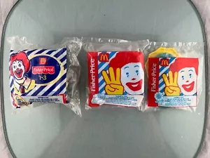 McDonald's Under 3 Grimasse Plüschtier - 3 Spielzeuge siehe unten - Bild 1 von 8