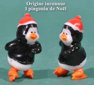 Origine inconnue, œufs surprise, 1 pingouin de Noël patineur - Bild 1 von 1