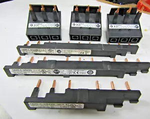 ✌️6) ALLEN BRADLEY 140M-C-W543N, 140M-C-W542N, 140M-C-WTEN, SAMMLUNGSSCHIENE 6ER-SET - Bild 1 von 5