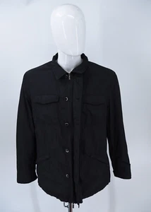 Armani Collezioni Water Repellent Packable Zip Jacket Utility Pockets Size 44 - Picture 1 of 21