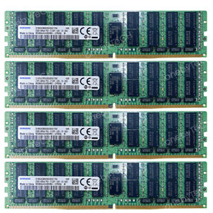 SAMSUNG 128GB 4x32GB 4DRX4 PC4-17000 DDR4 2133MHz 1.2V ECC REG Server LRDIMM RAM