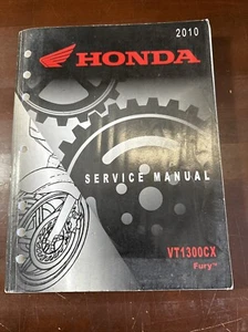 Honda OEM Service Manual Repair Shop Book 2010 2011 VT1300 Fury Stateline Sabre - Picture 1 of 5