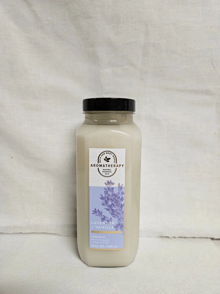 Bath and Body Works Sleep Aromaterapia Lavanda + Vainilla 15 OZ Baño de Lujo -1 Foto 1 de 1