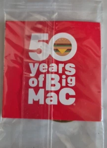 McDonald’s 50 Years Of Big Mac Coin 1998-2008 Mint Sealed - Picture 1 of 2