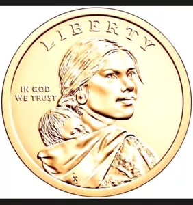 ONE US Dollar UNC SACAGAWEA NATIVE AMERICAN 1621 WAMPANOAG TREATY 2011 🇺🇸 - Picture 1 of 2