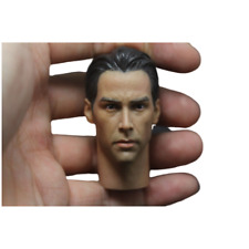 1/6 Męska głowa Rzeźba Matrix Neo Celebrity Keanu Reeves dla 12-calowej figury lalki