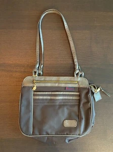Vintage Handtasche NEU Sarne Känguru grau - Bild 1 von 7