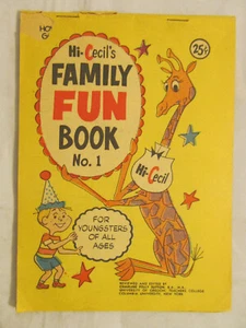 HI - C Cecils FAMILIENSPASSBUCH Nr. 1 MINUTE MAID CORP. 1957 COMIC BOOK STYLE - Bild 1 von 6