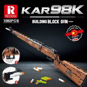 Building Blocks Military MOC Mauser 98K Sniper Rifle Guns Bricks Model Kids Toys - Picture 1 of 7