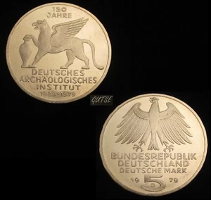 *GUTSE* ALEMANIA, 5 MARK 1979 J, PLATA, PROOF - Imagen 1 de 1