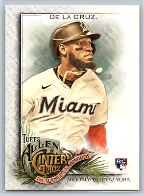 2022 Topps Allen & Ginter RC Bryan De La Cruz #71 - Image 1 of 2