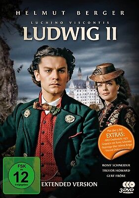 Ludwig II. - Extended Version - Helmut Berger - Luchino Visconti - [3 DVD Box] • 14.90€