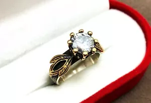 Handmade Authentic Ring Jewelry Made of 925 Sterling Silver, Ethnic Turkish Ring - Picture 1 of 1