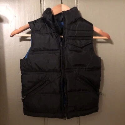 Chaleco acolchado GAP KIDS con cremallera y relleno de plumas negro TALLA XS (4-5) Foto 1 de 4