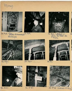 MINES MINEURS c. 1960 - 75 Photos Machines Forage Cardox - PL 1681 - Imagen 1 de 12