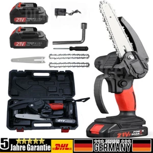 Für 21V Makita Akku Kettensäge Mini Elektro Motorsäge Handkettensäge 800W 6Zoll - Bild 1 von 15