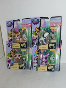 Littlest Pet Shop Pawsabilities 2014 Cat Skunk Bunny Rabbit Toys Bundle Monkey - Picture 1 of 11