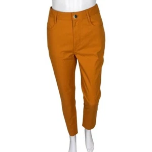 Diane von Furstenberg Damen Hose Reggie Tigres Farbe Orange Größe 0 - Bild 1 von 7