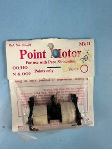 PECO SL-70 Point Motor OO/NO/N/009 GAUGES - Foto 1 di 1