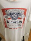 Budweiser King Of Beers Classic Label T-Shirt Xxl Anheuser-Busch