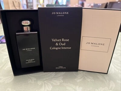 Perfume Jo Malone London Velvet Rose & Oud Unisex Colonia Intensa 3,4 oz 100 ml Foto 1 de 2