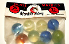 Marble King Dime Store Bag of 25 Includes Shooter Glass 1970s NOS New in Bag USA