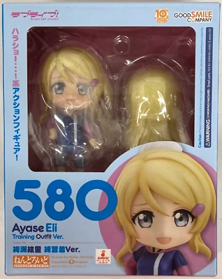 NEW Action Figure Eli Ayase Training Outfit Nendoroid 580 Good Smile Love Live - Image 1 of 2