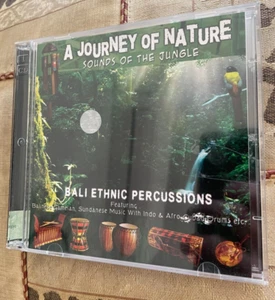 A JOURNEY OF NATURE CD - SOUNDS OF THE JUNGLE, BALI ETHNIC PERCUSSIONS. - Picture 1 of 4