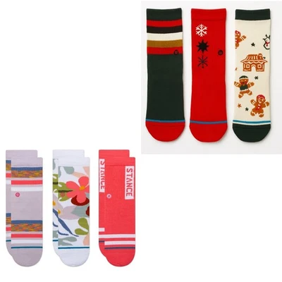 3 Paar STANCE SOCKEN SET Unisex Kinder Gr. S-L