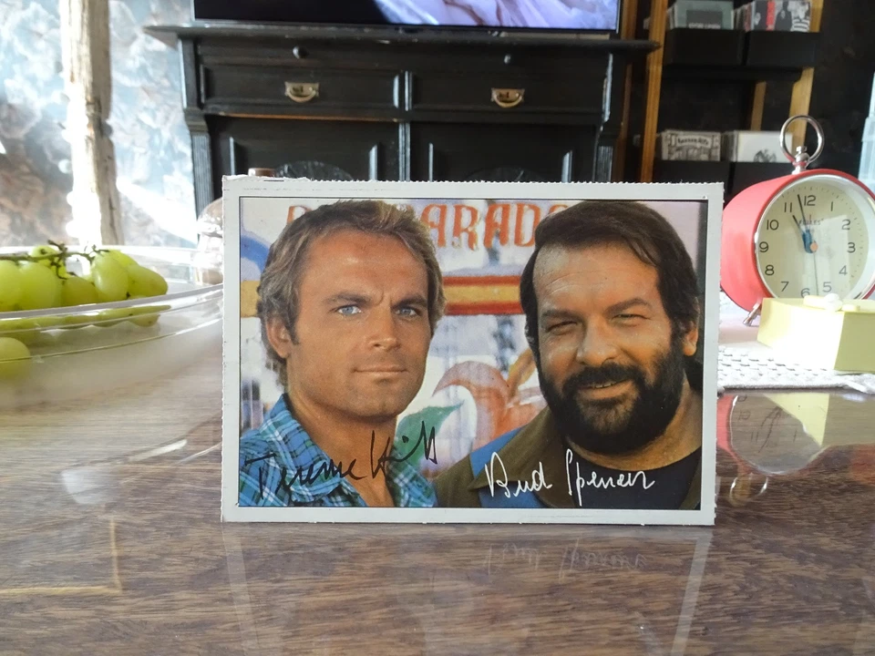 Bud Spencer & Terence Hill ++ Bravo-Autogrammkarte ++ AK ++ TOP ++ - Bild 1 von 1