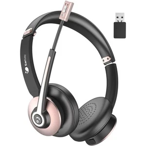 Zestaw słuchawkowy Bluetooth Earbay z mikrofonem, bezprzewodowy zestaw słuchawkowy mikrofon z redukcją szumów - Zdjęcie 1 z 7
