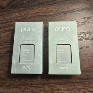 NIP Set Of 2 Pura Refill: Linen And Surf - Picture 1 of 2