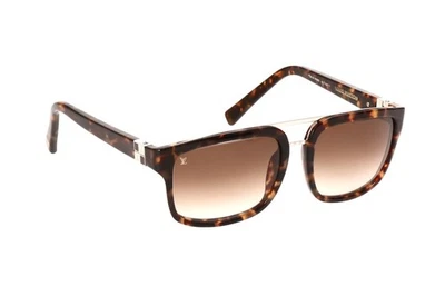 7928/LOUIS VUITTON HOMBRE GAFAS DE SOL CUADRADAS Z0555E patrón carey MARRÓN Foto 1 de 4