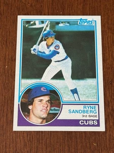 Topps Ryne Sandberg #83 RC Chicago Cubs 1983 - Imagen 1 de 2