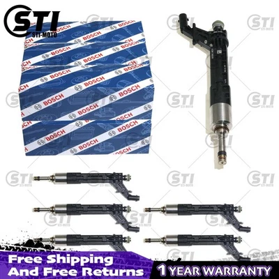 Inyectores de combustible Bosch 6 piezas para Audi RS4 RS5 B9 Porsche Cayenne Macan GTS 2.9 TFSI Foto 1 de 4