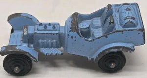 Vintage TootsieToy, 2 Seater Hot Rod Car Toy Blue Diecast #2 USA Tootsie Toy - Picture 1 of 5