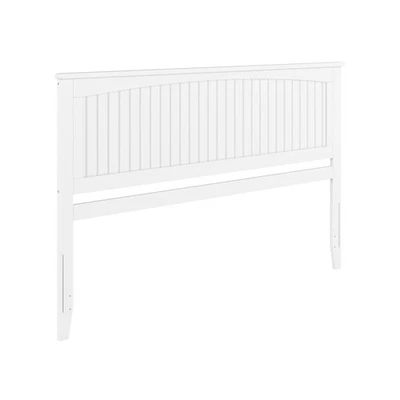 Atlantic Furniture Nantucket Headboard, King, White - Image 1 of 4