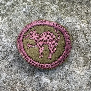 ORIGINAL WW1 WW1 US 81st Division Overseas Cap Mütze Patch - schönes Beispiel - Bild 1 von 2