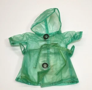 ABRIGO DE LLUVIA verde jengibre cosmopolita vintage de los años 50 * Se adapta a muñeca Ginny Muffie de 8" - Imagen 1 de 2