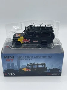 TSM Model Mini-GT 1:64 Overseas Ed Box LHD Red Bull LUKA LAND ROVER DEFENDER 110 - Picture 1 of 6