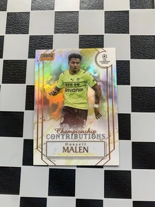 2021-22 Topps Stadium Club Chrome UCL Donyell Malen Orange /25 Borussia Dortmund - Bild 1 von 2