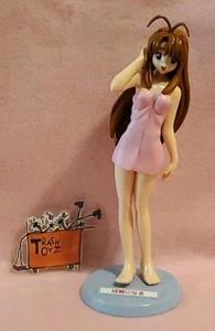 LOVE HINA NARUSEGAWA NARU PVC FIGURE PINK BATH TOWEL JAPANESE ANIME SEGA 2002 - Picture 1 of 8