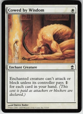 Cowed by Wisdom C Saviors of Kamigawa 5 NM - Image 1 of 2