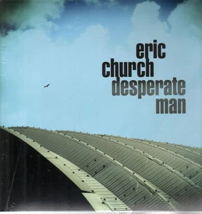 Eric Church Desperate Man LP vinyl Europe Emi Nashville 2018 still sealed in - Picture 1 of 2