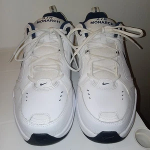 Nike Air Monarch IV Shoes SZ 12 4E Men's Dad Sneakers White 416355-102 - Picture 1 of 12